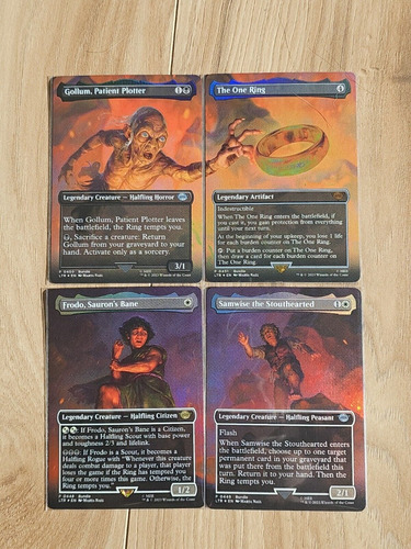 Magic The Gathering Senhor Dos Anéis Cena Do Anel (4 Cartas)