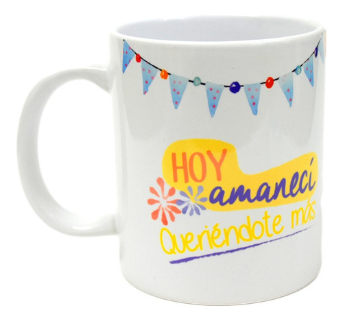 Taza De Ceramica, Feliz Cumple Amor, Para Pareja, Osito