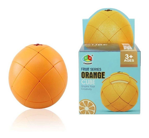 Cubo Rubik Fanxin Orange Naranja 3x3 Fruta + Regalo