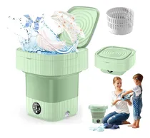 Comprar Lavadora Portátil, Mini Lavadora Plegable, Lavadora Portátil De Ropa, Lavadora Pequeña Limpieza Profunda, Lavadora Con Centrifugado Adecuado Para Apartamento, Hogar, Dormitories