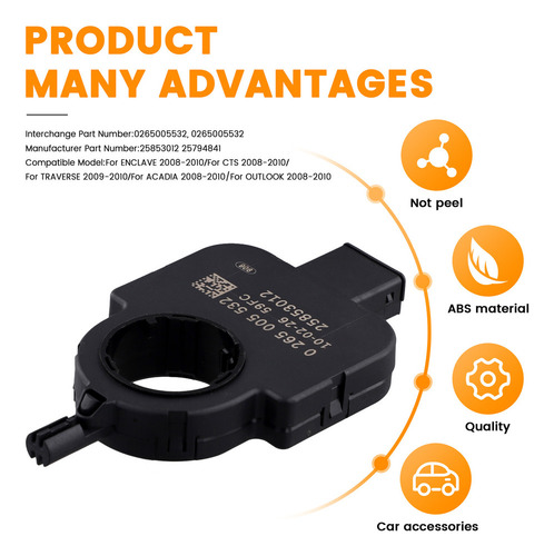 A Sensor De Ángulo De Dirección De Coche 25853012 Para