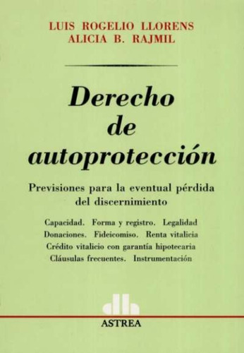 Derecho De Autoprotección - Llorens, L. 