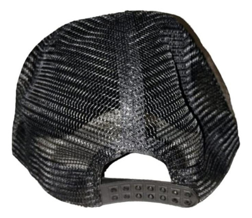 Gorra Bzrp Logo Dorado Trucker Negro