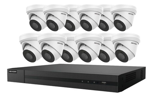 Hikvision Eki-k164t412 16ch 8mp 4k Nvr Con 4tb Hdd Y 12 4mp