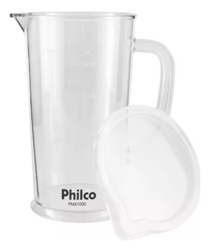 Mixer 4 Lâminas Pro Maxx Pmx1000 2 Em 1 Branco Philco 127v