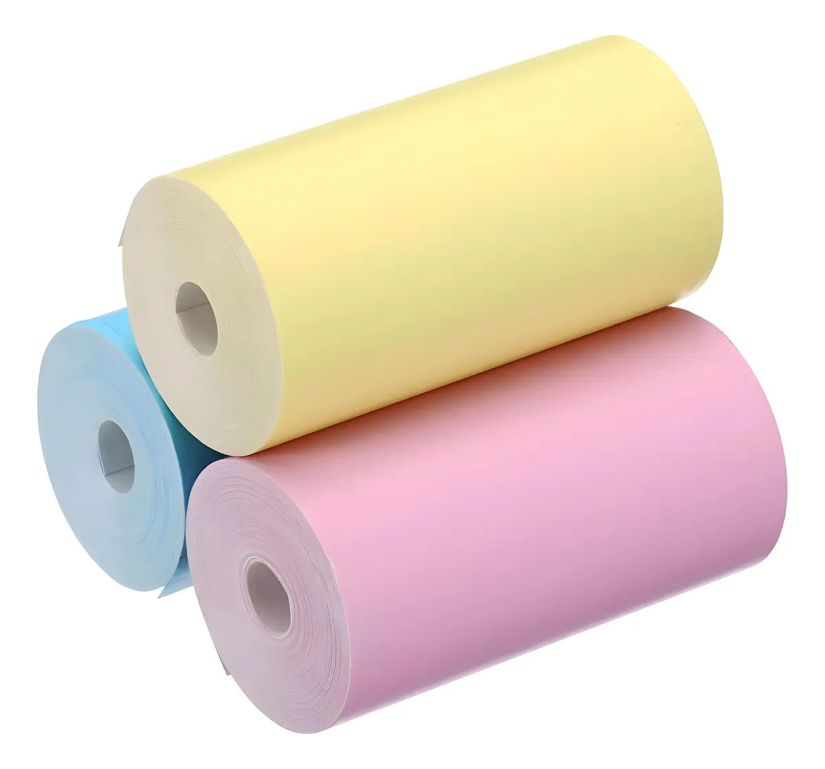 Impressora Infantil CG Câmera Térmica Kit 3 Cores Azul/Amarelo/Rosa