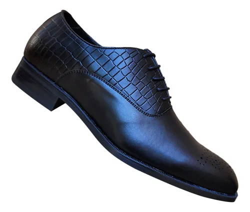 Zapatos Formales De Vestir Para Caballero Estampado Reptil
