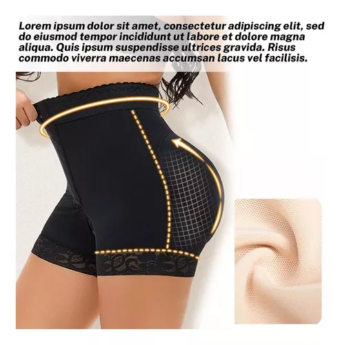 Panty Short Faja Mujer Postparto Moldeador Calzon Compresión