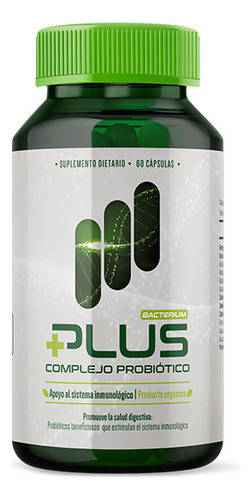 Bacterium Plus Oficial Probiotico