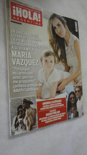 Revista Hola - Año 01 N° 46 - Septiembre 2011  Maria Vazquez
