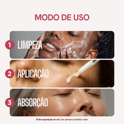 Sérum Facial Melasma E Acne Com Ácido Tranexâmico Acneica Noite