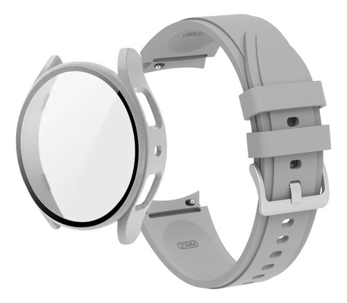 Correa De Silicona Con Case Para Samsung Galaxy Watch 6 44mm