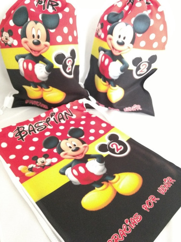 Bolsitas De Tela 10 Personalizadas 15x20