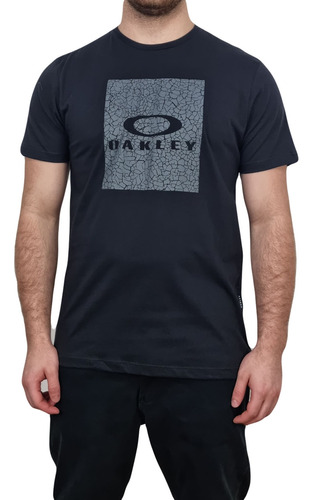 Camiseta Oakley Texture Graphic Tee Blackout