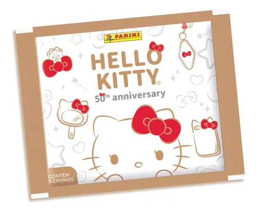 Kit Com 10 Envelopes De Figurinha - Hello Kitty 50 Anos