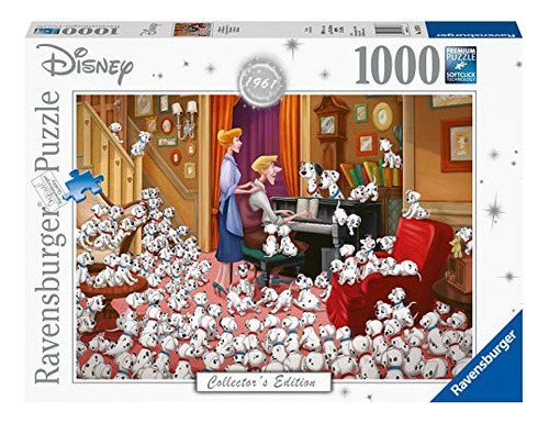 Rompecabezas Ravensburger Disney 101 Dalmatians De 1000 Piez