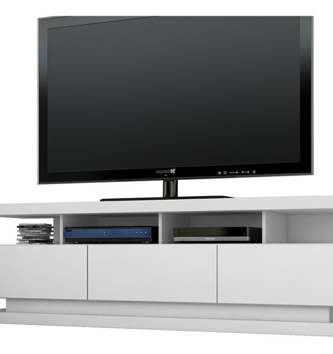 Rack Vivare Para Tv Até 70 Branco Acetinado