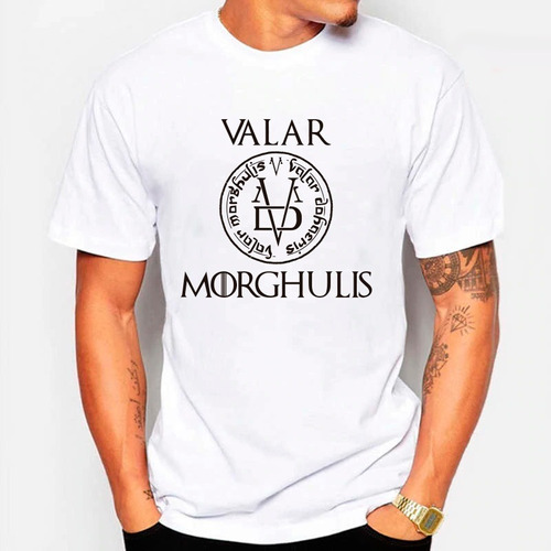 Camiseta Valar Morghulis Juego De Tronos (game Of Thrones)