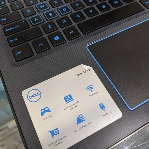 Notebook Gamer Dell G3 I7-8750h 15.6 1tb 128gbssd Gtx 1050ti
