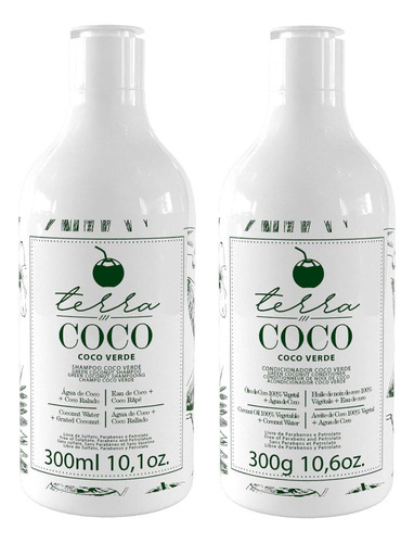 Terra Coco Verde Cuidado Del Hogar Vegano Ideal Para Cabello