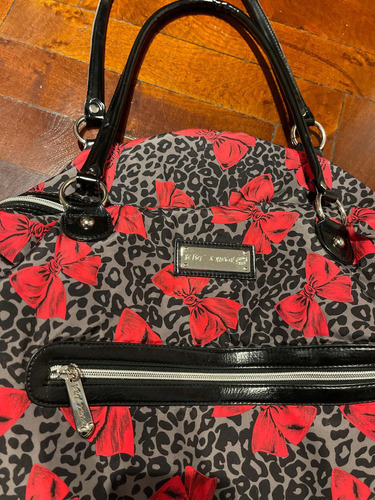 Bolso Viaje Importado Usa Betsey Johnson (Usado)