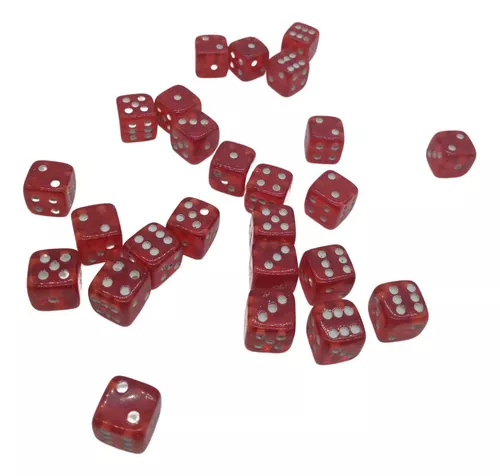 Conjunto Peão Jogo Pinos Ludo 360 Und + 60 Dados 10mm