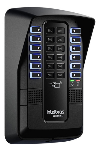 Kit Central Porteiro Interfone Intelbras 10 Pontos Completo