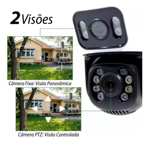 Camera Ip66 Compativel Com Ios E Android - Seguranca Eficaz