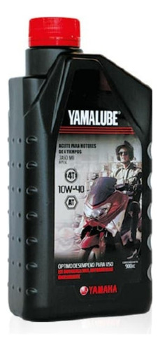 Aceite Yamalube At 10w40 Mineral Motos Scooters 12 Litros