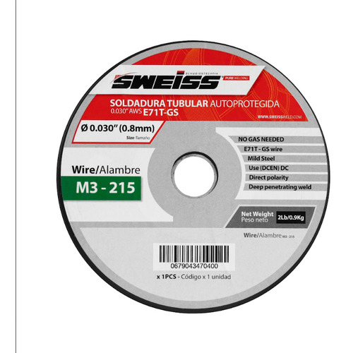 Soldadura Microalambre Flux Core 0.030 8mm 4 Rollos 1 Kilo