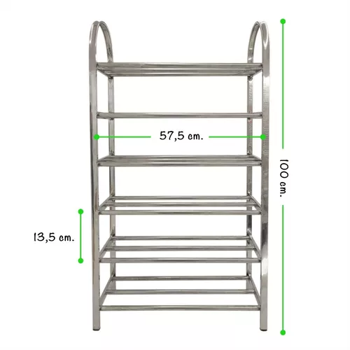 Zapatero Organizador de zapatos de 4 niveles / 6 niveles con TFixol  Zapatero