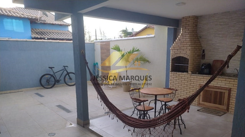 Imagem 3 de 12 de Casa 2 Quartos E Área Gourmet Em Unamar - Cabo Frio - 042jmp
