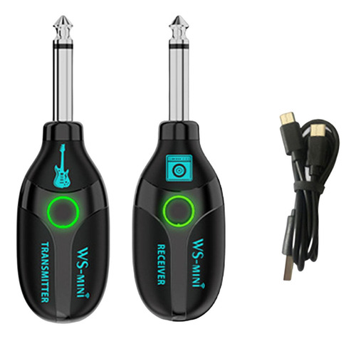 2x Transmissores E Receptores Sem Fio Para Guitarra,