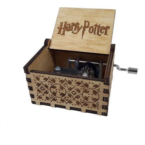 Caja Musical De Harry Potter De Manivela De Colección