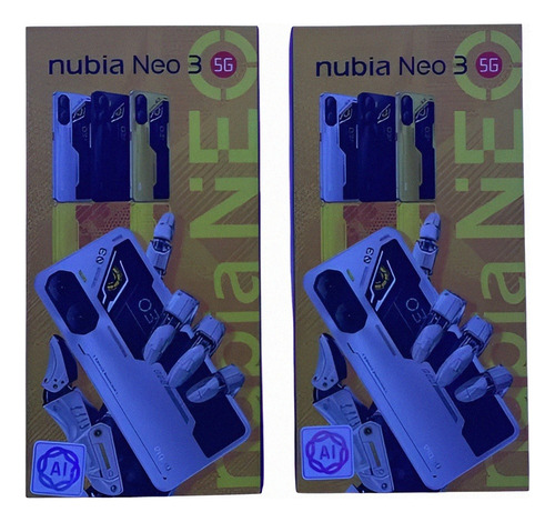 Zte Neo Nubia 3 5g 256gb 8gb+12 Ram Gatillos Dual Nfc Negro