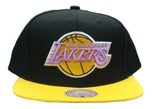 Gorra Mitchell & Ness Los Angeles Lakers Js190792 Negra