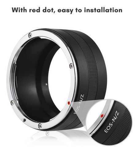 Anel Adaptador De Lente Nikon Mirrorles Z5/z6/z7/z50 Z-mount