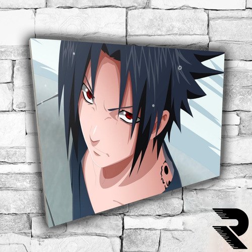 Cuadro De Sasuke | 3 | Naruto | 21x30 Cm