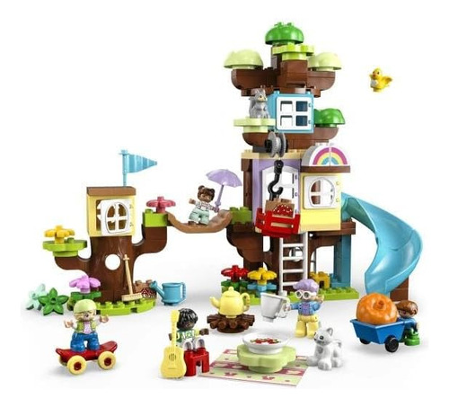 Lego Duplo Casa En El Árbol 3 En 1 10993 Juguete De Construc
