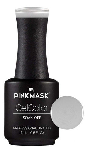 Esmalte Para Uñas En Gel Semipermanente Pink Mask Gris