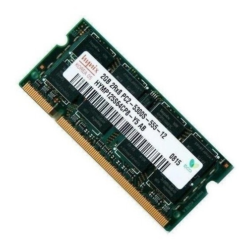 Memoria RAM gamer color verde  2GB 1 SK hynix HYMP125S64CP8-Y5