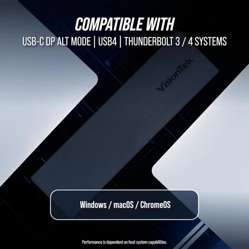 Estación De Acoplamiento Para Monitor Visiontek Vt2510 Usb-c