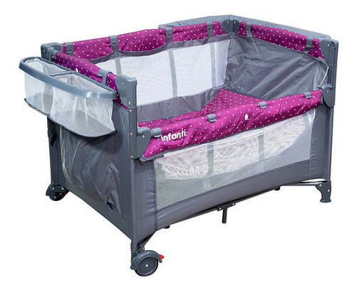 Imagen 2 de 2 de Infanti Corral Cuna Lucero Purple