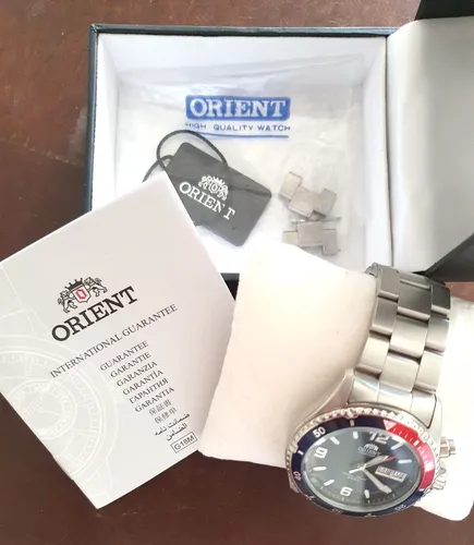 Relógio Orient Mako Diver 200m Fem65006dw Pepsi | MercadoLivre