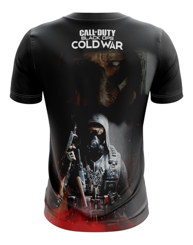 Playera Sublimada Talla Extra Call Of Duty Black Ops Coldwar
