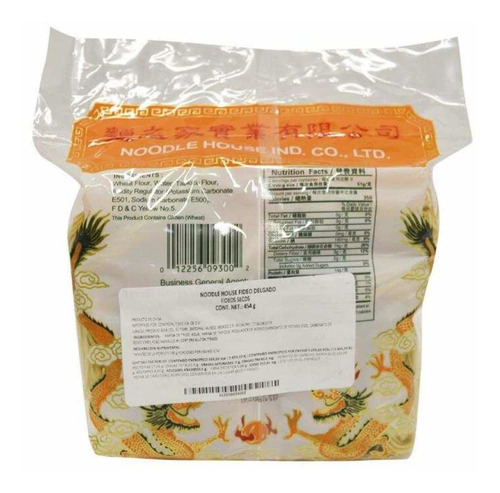 1 Fideo Chino Egg Noodle 440g Pasta Delgada Oriental