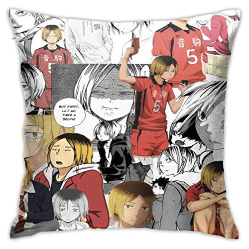 Kenma Collage Haikyuu Karasuno Volar Alto Funda De Almo...