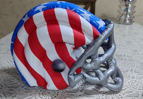 Casco Inflable Decoración Para Super Tazón Fiestas 12pzas (Usado)