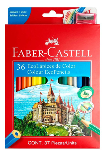 Lapices De Colores Faber Castell X36