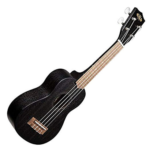 Kala Ka-15 Caoba Satinada Soprano - Negro